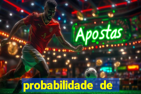 probabilidade de gol em um jogo